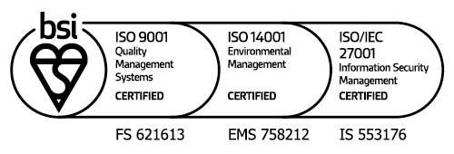 bsi ISO9001/ISO27001